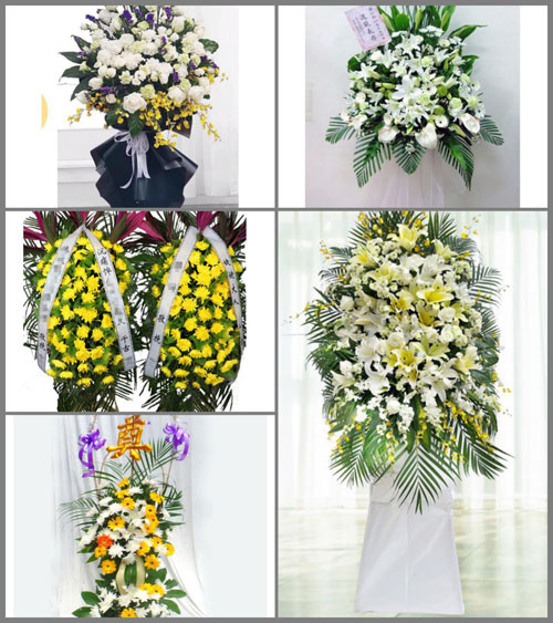 山东日照五莲县洪凝街道白事花篮预定